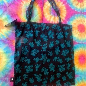 Floral reusable bag